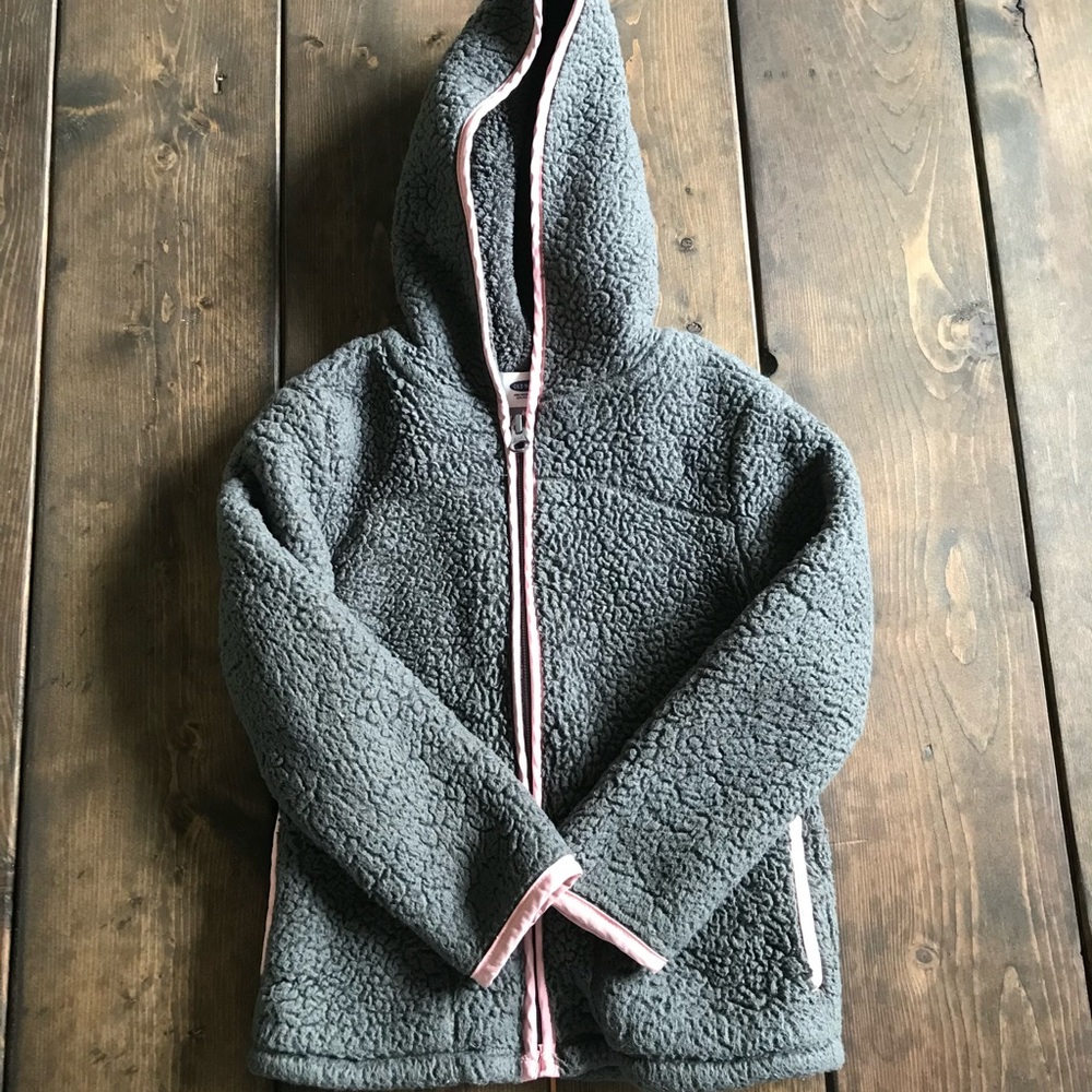 Girls zip up jacket